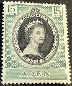 ADEN # 47-MINT NEVER/HINGED--SINGLE--1953