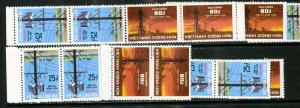 Vietnam Stamps Electric set OG NH Rare Set Issued After War