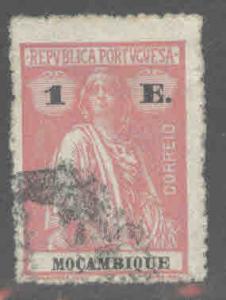 Mozambique Scott 181 Used Ceres issue of 1921 p15.x 14 ordinary paper