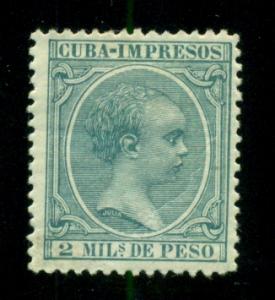 Cuba 1896 #P27 MH SCV (2018) = $0.25