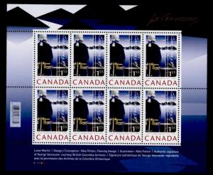 Canada 2219 Sheet MNH Captain Vancouver, Ship