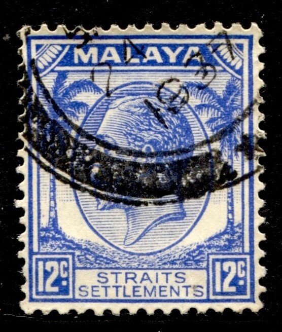 Straits Settlements Stamp #225 USED FU SINGLE