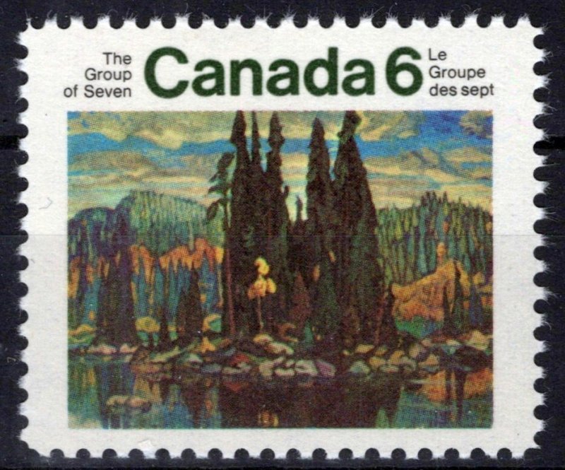 Canada 518 MNH Osle of Spruce Painting Arthur LismerZayix 1224S0021M