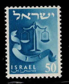 ISRAEL Scott 109 MH* Tribes stamp  Wmk 302
