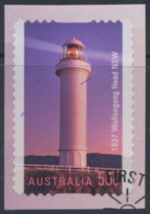 Australia   SC#  2515  SG 2635 Used Lighthouses  with fdc  see details & scan
