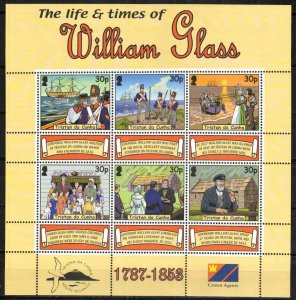 Tristan da Cunha Stamp 736  - William Glass, governor