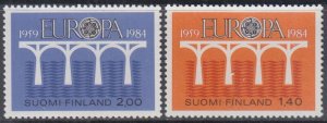 FINLAND Sc # 693-4 CPL MNH SET of 2 EUROPA 1984