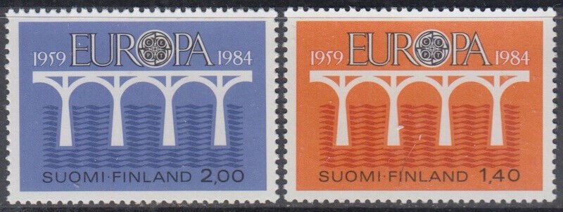 FINLAND Sc # 693-4 CPL MNH SET of 2 EUROPA 1984