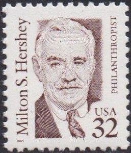 2933 Milton Hershey MNH