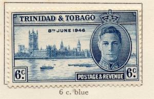 Trinidad and Tobago 1946 Issue Fine Mint Hinged 6c. 207276