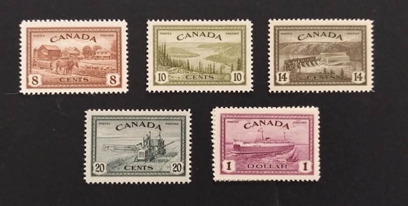 Canada 268-73 Set VF MNH