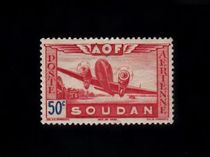 French Sudan Scott #C6 MH