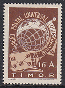 Timor #255 F-VF Mint Hinged * UPU 1949