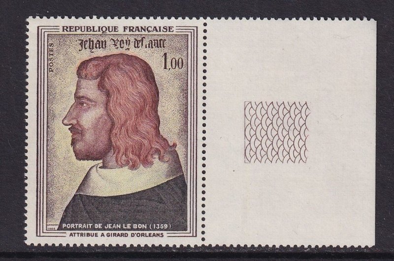 France  #1084  MNH 1964  John II the good