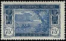 IVORY COAST   #68 MH (1)