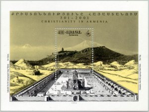 Armenia MNH** 1994 Mi 244 Sc 492 Christianity Echmiadzin Jakob Peeters painter