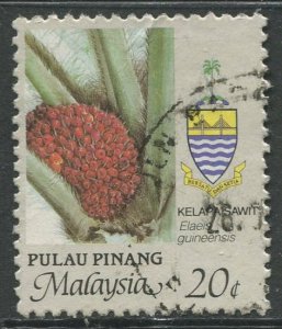 STAMP STATION PERTH Penang #93 Agriculture Type Definitive Used 1986