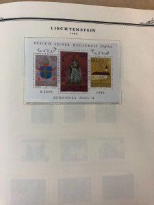 LIECHTENSTEIN – MINT COLLECTION 2nd HALF OF THE 20th CENTURY – 424449