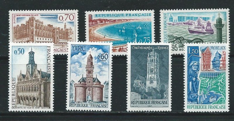 France 1185-91 1967 Views set MLH