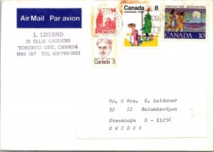 Canada 1900s Toronto Ont - Airmail - A02345