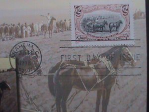 ​UNITED STATES-1998 SC#3209i-FDC-HARVESTING IN THE WEST-MINT-VF KEY STAMP