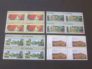 Australia 1989 Sc 1132-1135 set Blk(4) MNH