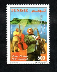 2007- Tunisia - National Tourism Day : Tabarka Jazz Festival - 1v.MNH** 