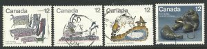 Canada  748-751   Used