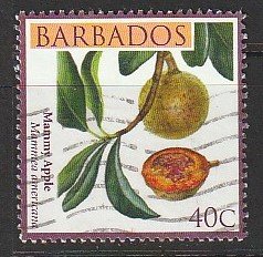 2011 Barbados - Sc 1174 - used VF - 1 singles - Mammy Apples