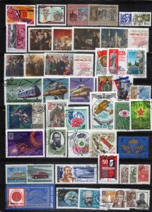 Russia & Soviet Union Stamp Collection Used Aviation Space ZAYIX 0424S0273