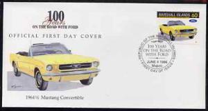 Marshall Islands 1996 Centenary of Ford Cars - 1964 Musta...