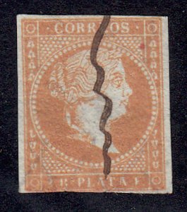 Cuba - 1855 - Sc 4 - Used