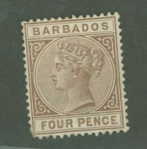 Barbados #65  Single (Royalty)