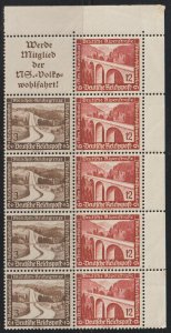 Germany  SC  B93a Mint Never Hinged