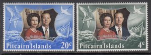 Pitcairn Islands 127-128 MNH VF