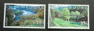Luxembourg Europa CEPT Parks And Gardens 1999 Bridge Landscape River (stamp) MNH
