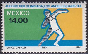 Mexico 1351 Olympic Shot Put 1984