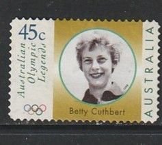 1998 Australia - Sc 1635 - used VF - single - Olympians