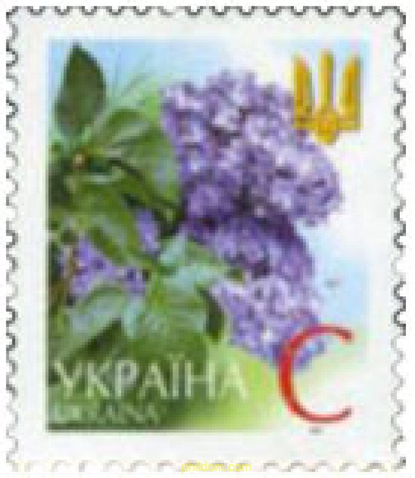 91149 MNH UCRANIA 2002 FLORES Y SIMBOLOS