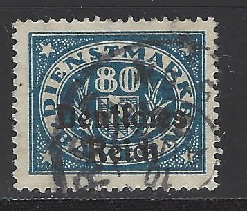 German States Bavaria Scott # O62, used