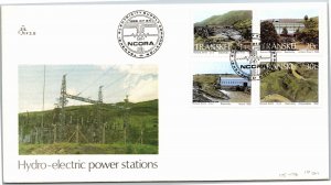 HYDRO-ELECTRIC POWER STATIONS OF THE TRANSKEI SET OF 4 ON FDC 2.9 - 1988