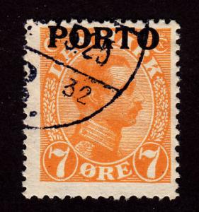 Denmark J3 Postal Due 1921
