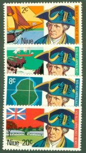 NIUE 163-6 MH BIN $1.25