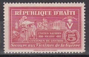 haiti scott no RA8 mint hinged