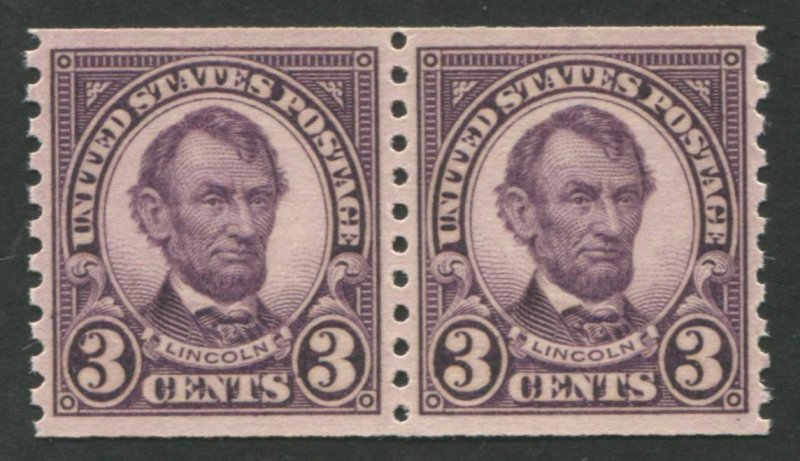 US SCOTT #600 pair Mint NH OG XF-Sup 95 PSE Cert SMQ $130 