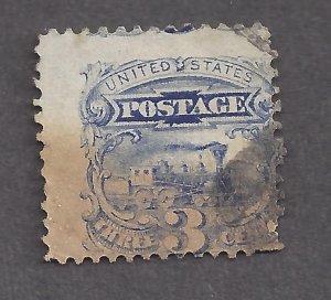USA  Scott # 114  used  CV = $  16.00   Lot 170108
