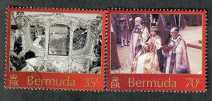 Bermuda #866 - 867 used singles