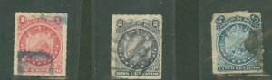 Bolivia #24-26 Used