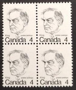 Canada 589T1 Block Untagged Error VF MNH