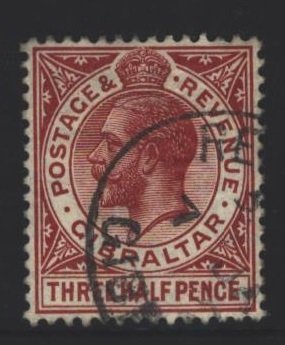 Gibraltar Sc#78a Used